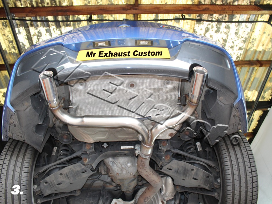 BMW M135 3.0 2013 Custom Exhaust Fabrication